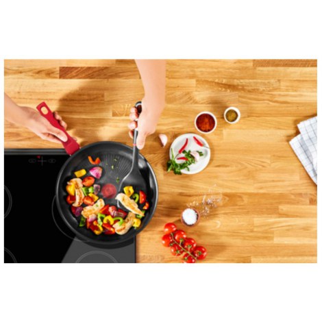 TEFAL | G2730422 | Daily Chef Pan | Frying | Diameter 24 cm | Suitable for induction hob | Fixed handle | Red - 3